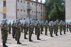 Minister Stefanović gives a send-off to our peacekeepers deploying to Lebanon