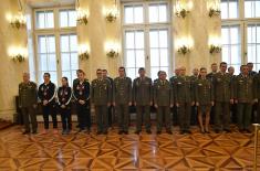 Minister Vulin: Proud of our military athletes