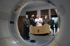 Minister Stefanović puts new scanner into service at Military Medical Academy