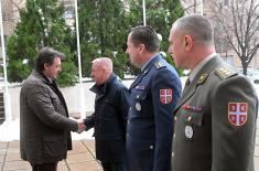 Уношењем бадњака обележен Бадњи дан у Министарству одбране