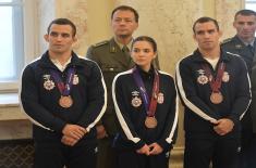 Ministar Vulin: Ponosni na naše vojne sportiste