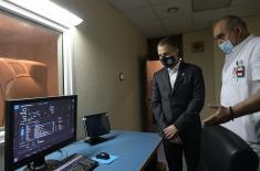 Министар Стефановић пустио у рад нови скенер у ВМА