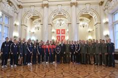 We Strengthen Qualities of Members of Ministry of Defence and Serbian Armed Forces through Sport