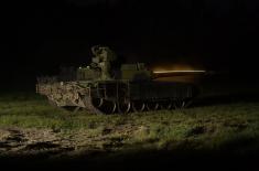 Minister Stefanović attends night firing at "Nikinci" range