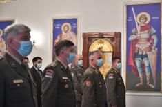 Order of Saint Simeon the Myrrh-Gusher awarded to the Guard of the Serbian Armed Forces