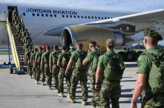 Ispraćaj kontingenta Vojske Srbije u misiju Ujedinjenih nacija u Libanu  