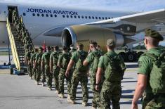 Send-off of Serbian Armed Forces Contingent to United Nations Mission in Lebanon