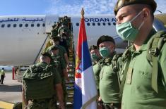 Send-off of Serbian Armed Forces Contingent to United Nations Mission in Lebanon