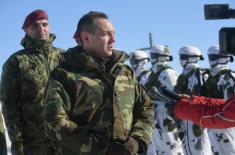 Minister Vulin: The Serbian Armed Forces are ready to respond to every order even in difficult weather conditions