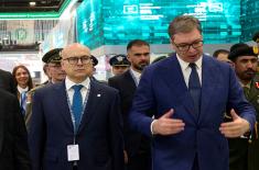 President Vučić in Abu Dhabi: We will continue to invest in our armed forces and defence industry