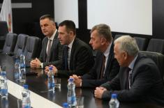 Minister Vučević meets with representatives of local self-governments