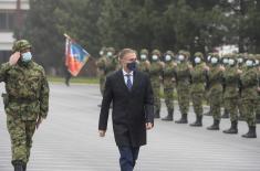 Minister Stefanović visits University of Defence