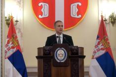 Minister Stefanović presents scholarships to 23 young people