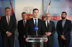 Minister Vučević meets with representatives of local self-governments