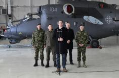 Predsednik Vučić: Novi helikopteri su čuvari naše zemlje i neba