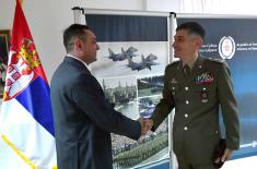 Minister of Defence meets KFOR Commander