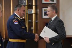 Minister Stefanović presents decrees on promotions and appointments