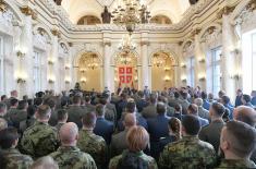 Dodeljene stimulativne mere pripadnicima Ministarstva odbrane i Vojske Srbije