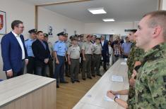 President Vučić at Military High School: Next year the Serbian Armed Forces will be the strongest in the region