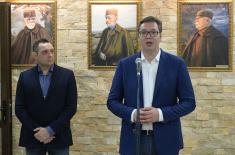 Predsednik Vučić u Vojnoj gimnaziji: Dogodine Vojska Srbije najjača u regionu