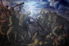 Отварањем изложбе ратних сликара обележен Дан Војног музеја