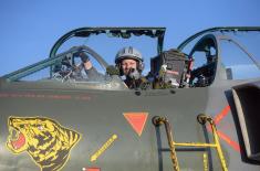 Војска Србије добила прву жену пилота јуришног борбеног авиона "Орао" 