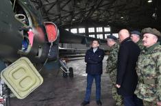 Minister Vulin: With modernised aircraft, the military will be even more powerful