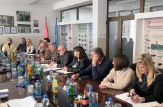 Министар Гашић у предузећу „Милан Благојевић-Наменска“