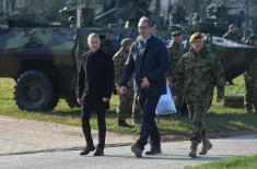 President Vučić: We will continue equipping our armed forces