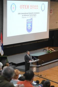 Ministar Stefanović otvorio 10. Međunarodnu konferenciju iz oblasti odbrambenih tehnologija “Oteh 2022“