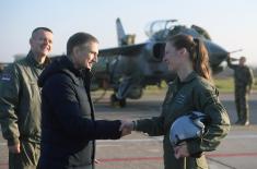 Serbian Armed Forces get first female “Eagle“ attack aircraft pilot