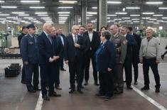 Minister Vučević visits Prva Petoletka Ltd