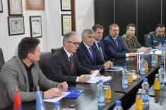 The President and the Supreme Commander Aleksandar Vučić visited “Krušik” in Valjevo