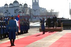 Meeting of the supreme commanders of the armies of the Republic of Serbia and the Russian Federation