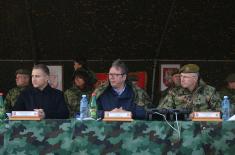 President Vučić: We will continue equipping our armed forces