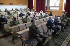 Minister Stefanović visits Military Technical Institute