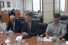 Meeting of Minister Stefanović with Delegation of French Directorate General for Armaments