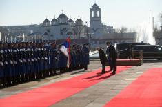 Meeting of the supreme commanders of the armies of the Republic of Serbia and the Russian Federation