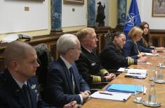 State Secretary Živković meets Admiral Foggo