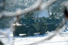 Ten new “Miloš“ armoured combat vehicles for 72nd Brigade