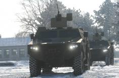 Ten new “Miloš“ armoured combat vehicles for 72nd Brigade