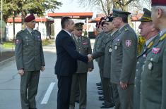 Minister Vulin at the Celebration of Slava (Patron Saint Day) of the Special Brigade