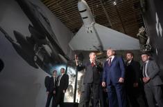 Ministers Shoygu and Vulin at Exhibition “Defence 78”