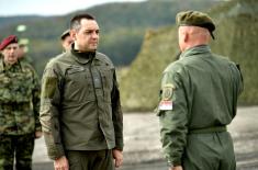 Minister Vulin: Serbian Armed Forces growing stronger by the day