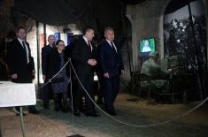 Ministers Shoygu and Vulin at Exhibition “Defence 78”