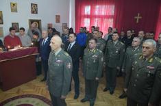 Minister Vulin at the Celebration of Slava (Patron Saint Day) of the Special Brigade