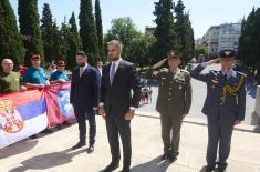 Delegation of Ministry of Defence Visits Kajmakčalan and Zeitenlik