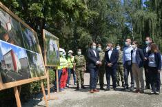 The beginning of the construction of a new Covid hospital in Kruševac