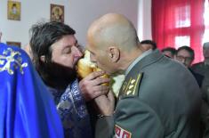 Minister Vulin at the Celebration of Slava (Patron Saint Day) of the Special Brigade