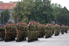 Primopredaja dužnosti komandanta Kadetske brigade Vojne akademije